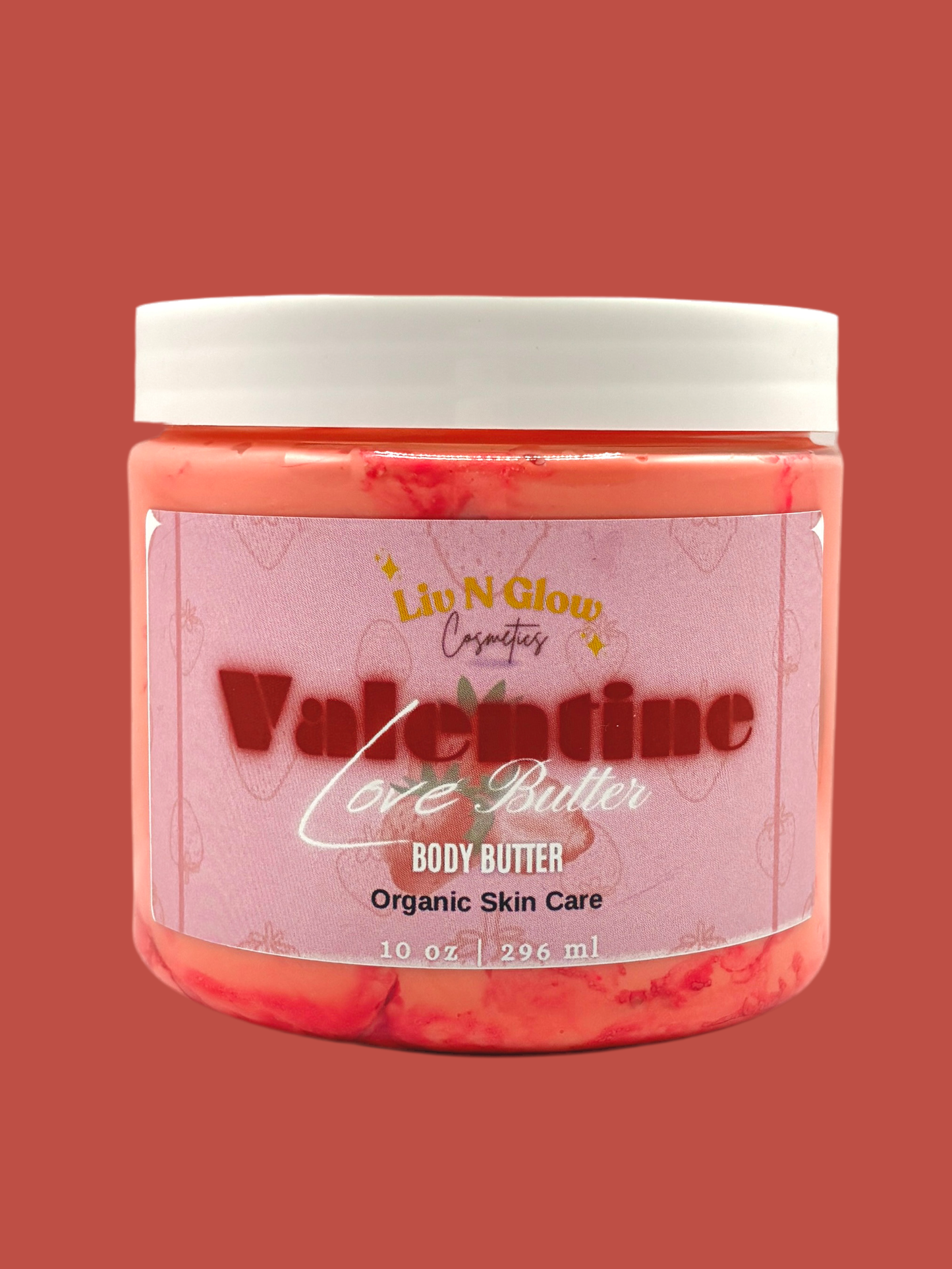 Valentine love butter