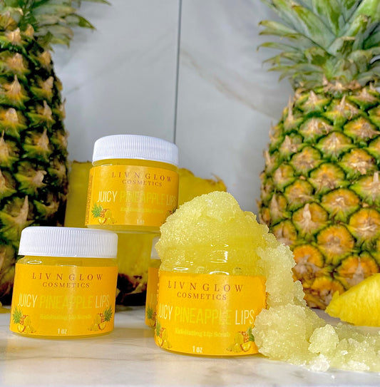 Juicy Pineapple Lips Exfoliating Scrub